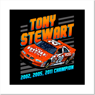 Tony Stewart 20 Legend Posters and Art